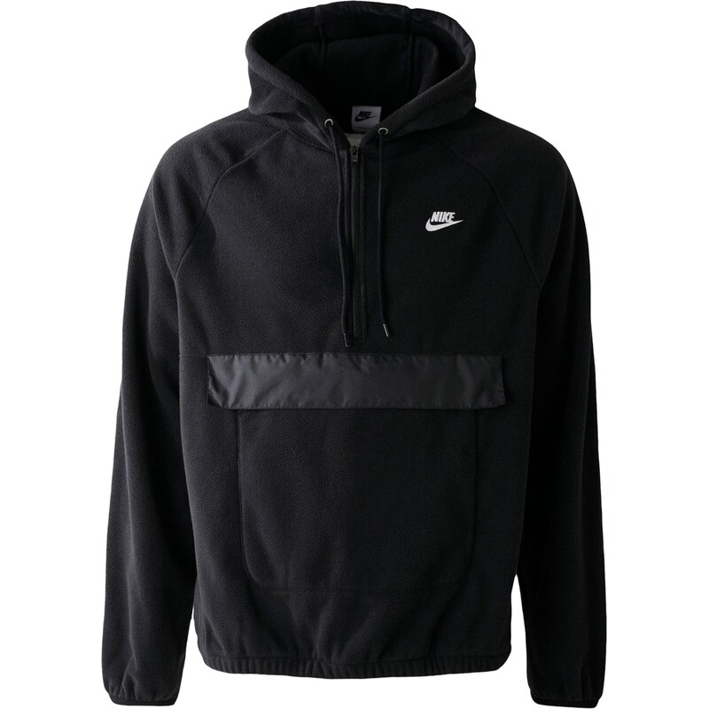 Nike Sportswear Sveter Club čierna / biela 65708415