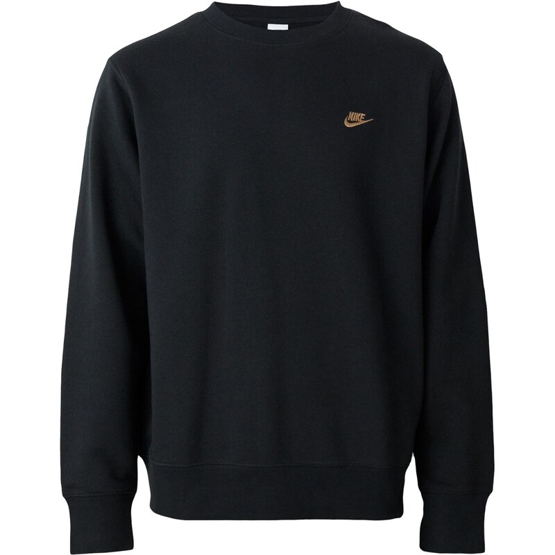 Nike Sportswear Mikina CLUB hnedá / červená / čierna / biela 65774587