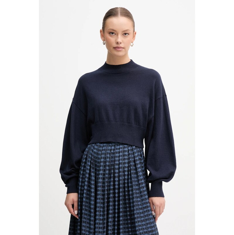 Sveter s prímesou vlny United Colors of Benetton 65705755