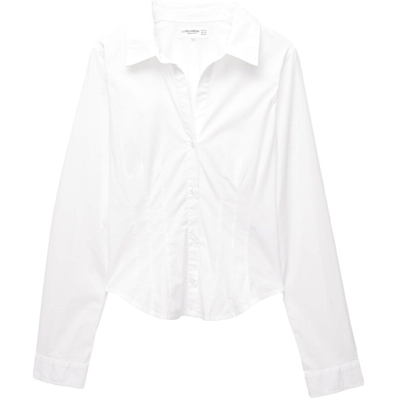 Pull&Bear Blúzka biela 65889203