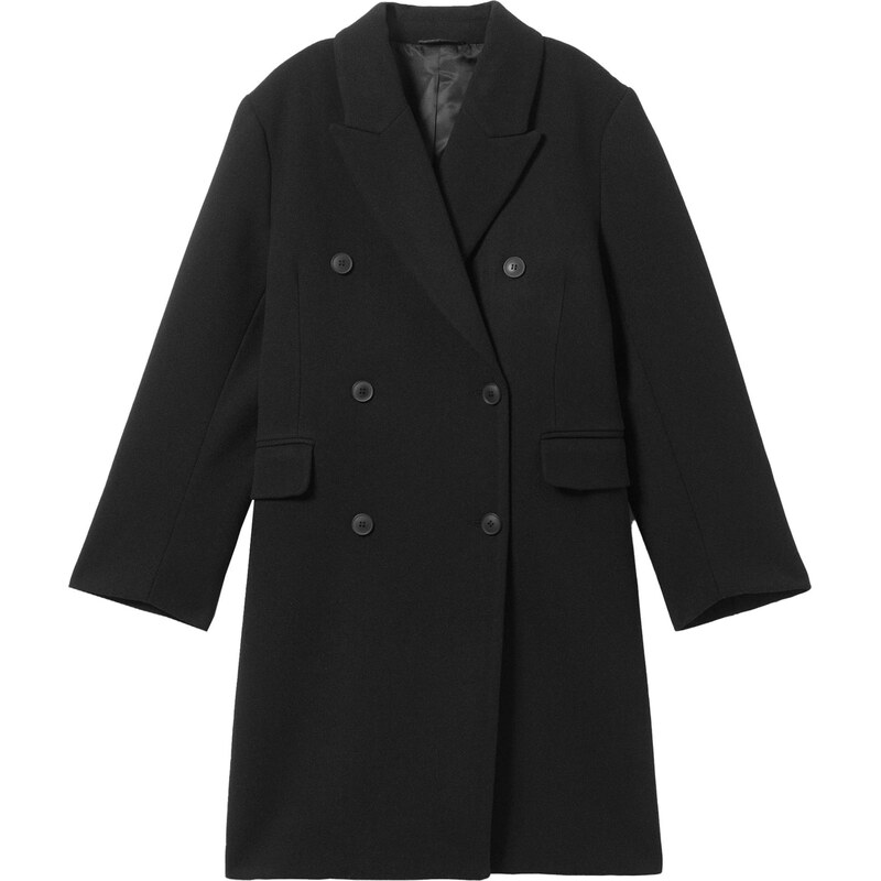 WEEKDAY Prechodný kabát Logan čierna 66009287