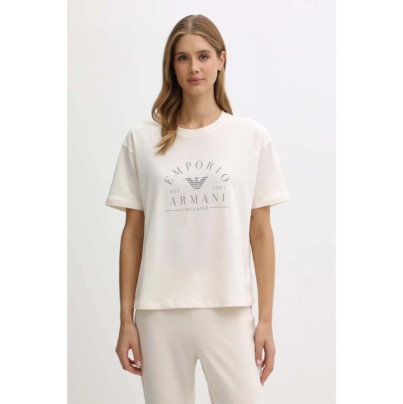 Bavlnené elegantné tričko Emporio Armani Underwear 65708104
