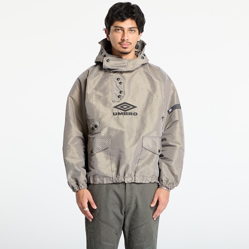 Bunda Umbro Smock Check Anorak Beige/ Black M 65720265