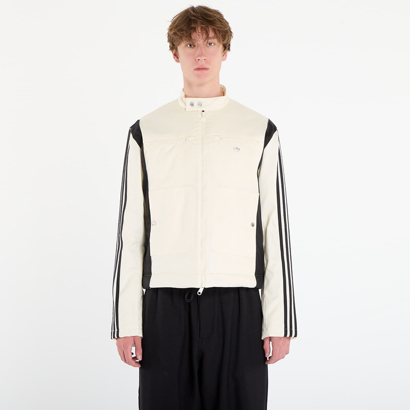 adidas Originals Bunda adidas Premium Waxed Jacket Cream White/ Off 65708782