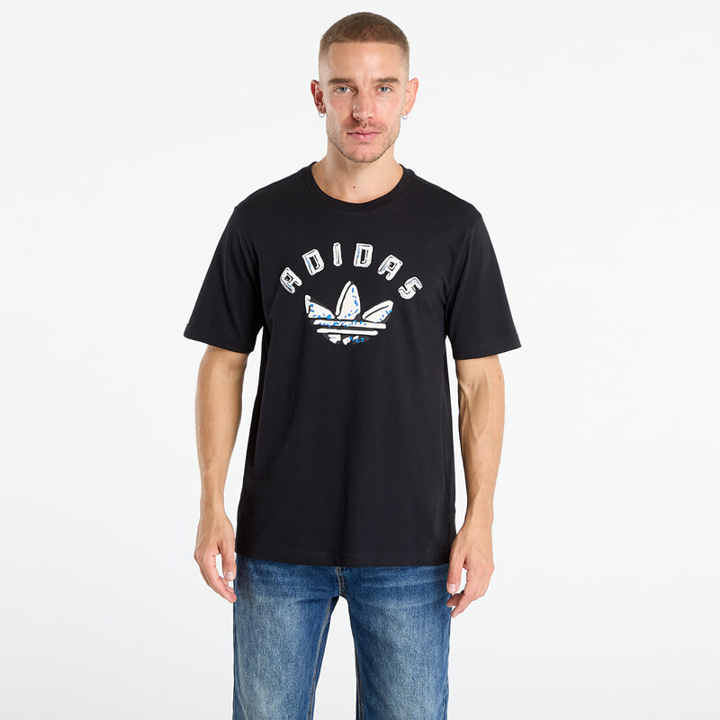 adidas Originals Tričko adidas Graphic T-Shirt Black/ Cream White L 65708806