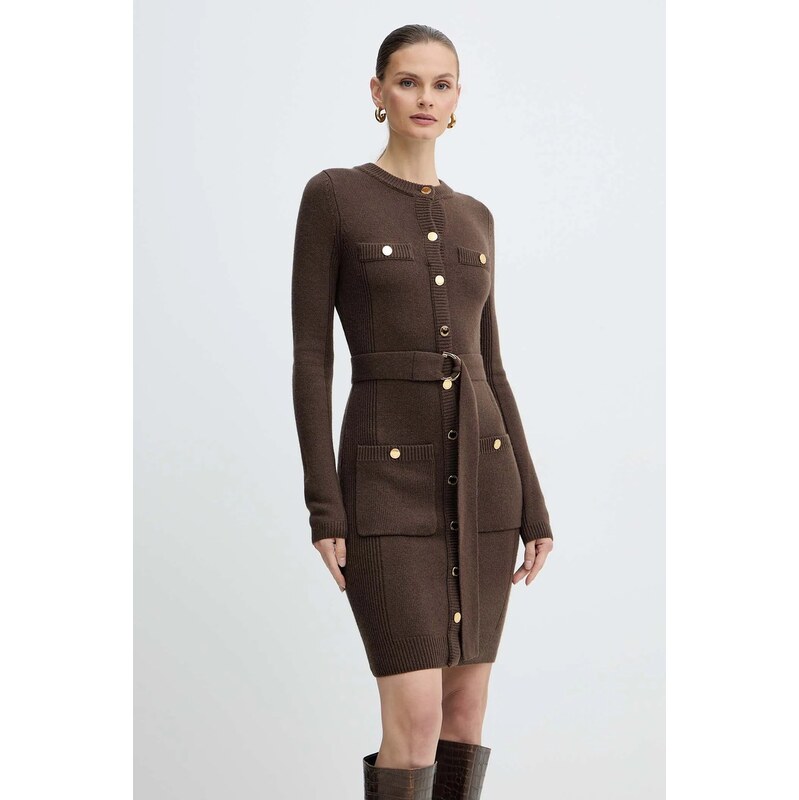 Šaty s prímesou kašmíru Marciano by Guess AFRAH 65729947