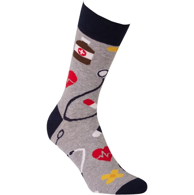 Wola Vzorované pánske ponožky PERFECT MAN-CASUAL 35527373