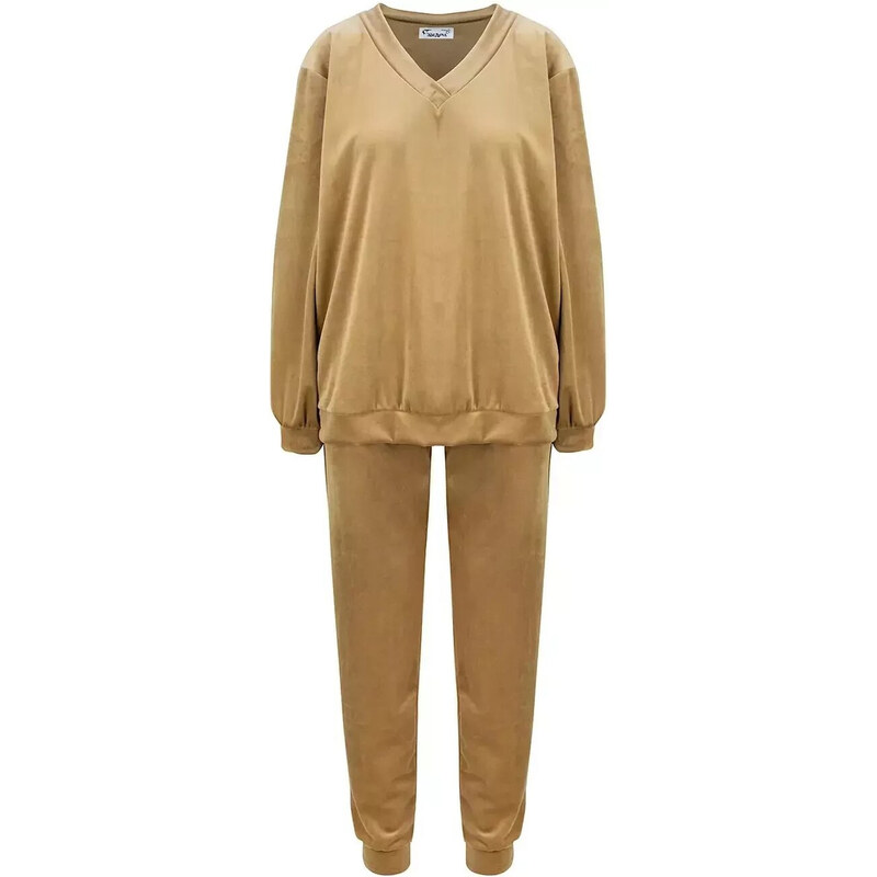 Pri Tracksuit set sweatshirt pants smooth velor 65712629