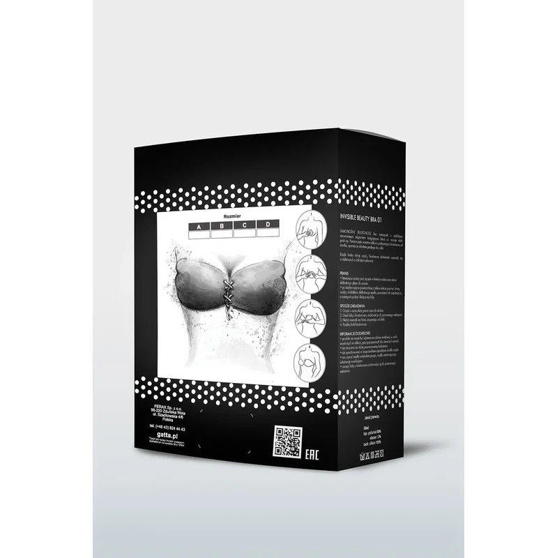 GATTA BODYWEAR Samodržiaca dámska podprsenka INVISIBLE BEAUTY BRA 01 58188617