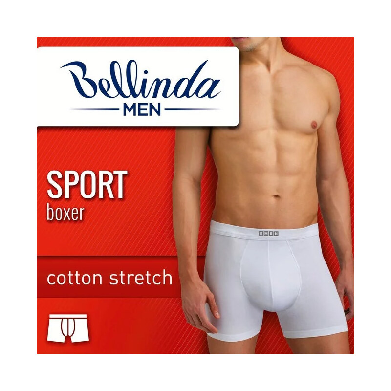 Pánske boxerky SPORT BOXER Šedá - BELLINDA 63936162