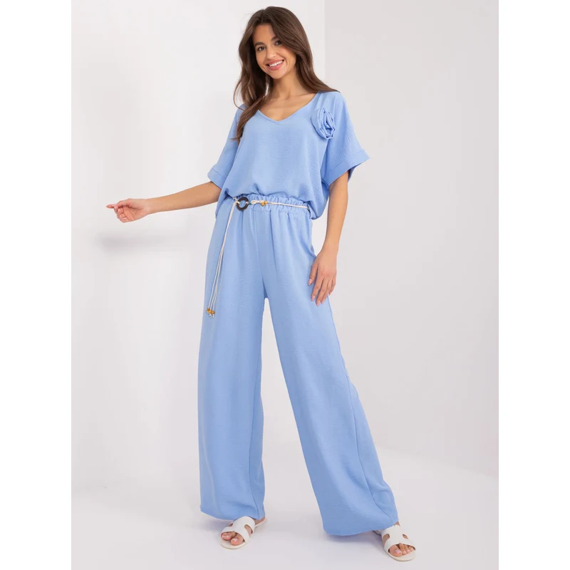 FPrice DHJ SP 8927 nohavice.19 svetlomodrá 58397747