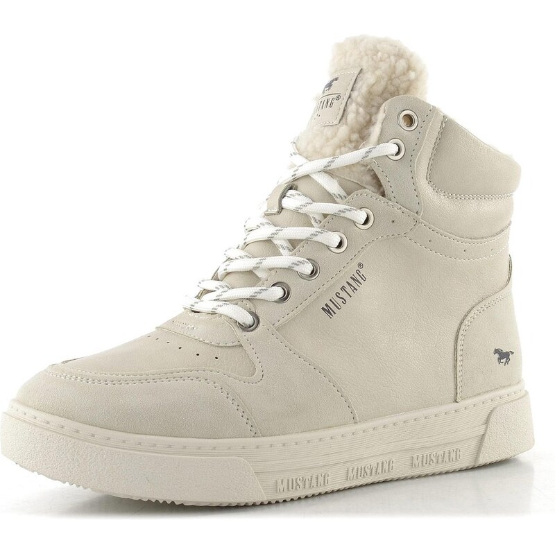 Mustang šněrovací kotník white 15M0212005 65720448
