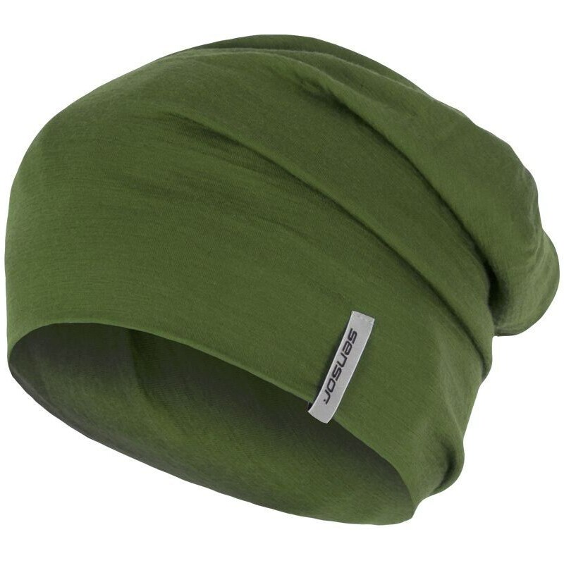 Vlnená čiapka Sensor Merino Active zelená veľkosti oblečenia M 65797271