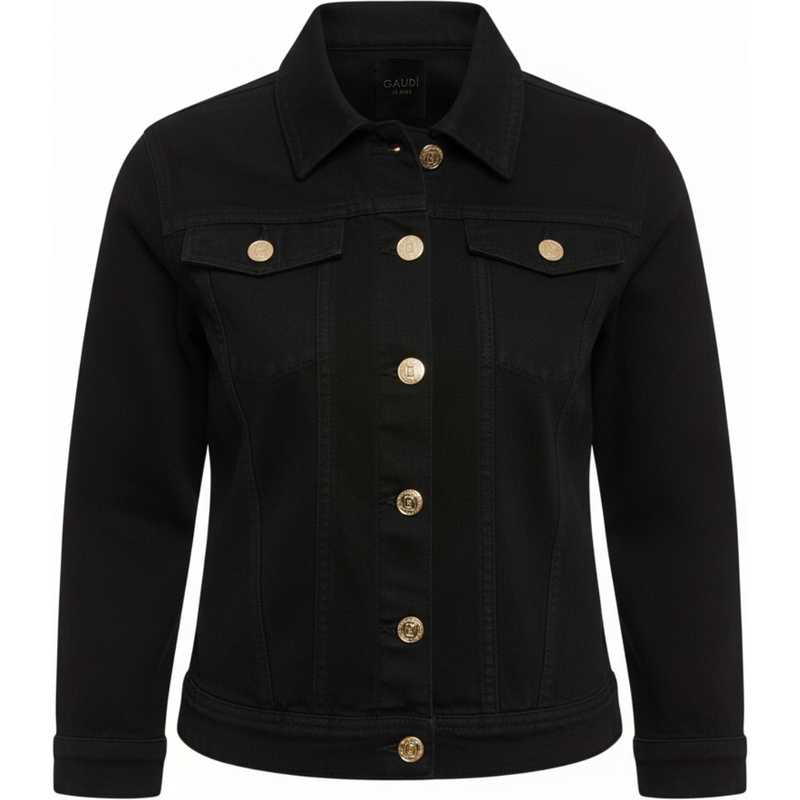 GAUDI Jeans Black rifľová bunda 65716919