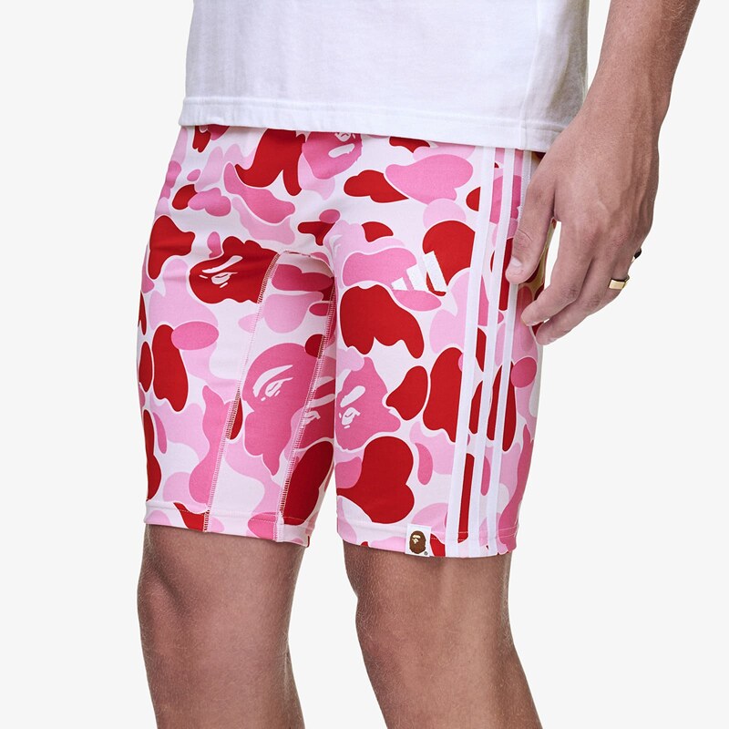 adidas Originals Šortky adidas x BAPE FB Tights Semi Solar Pink XL 65720325