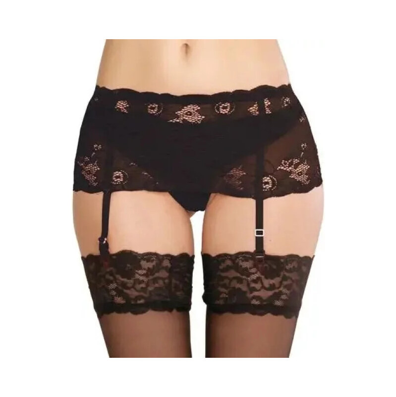 De Lafense Dámsky podväzkový pás Babette 945 Black - DeLafense 67778363