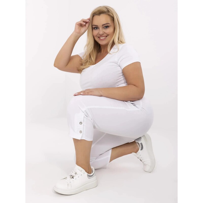 FPrice Nohavice AT SP 845.64 biele 65719839