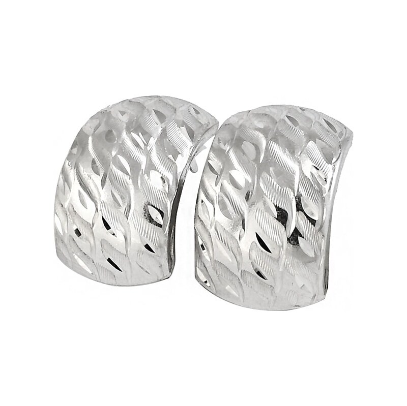 Strieborné náušnice Glare 915 65720316