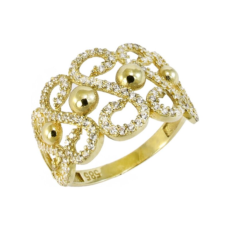 Zlatý prsteň Glare 1517 65720300