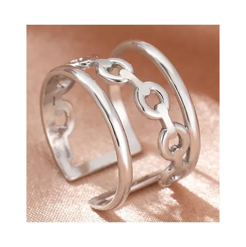 Oceľový prsteň Glare 351 65720302