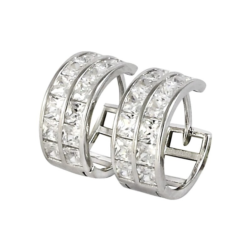 Strieborné náušnice Glare 913 65720313