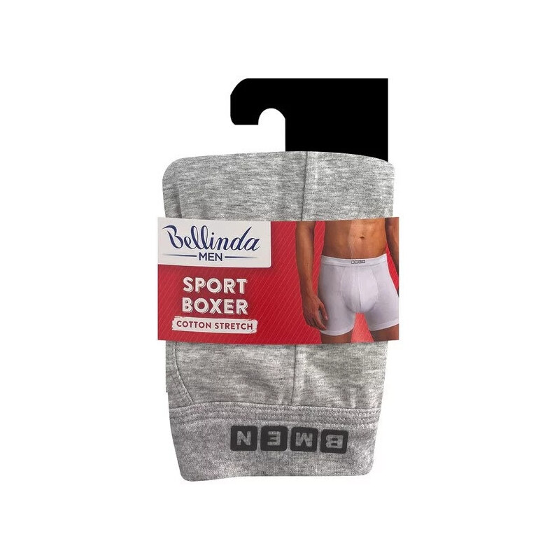 Pánske boxerky SPORT BOXER Light grey - BELLINDA 67273200