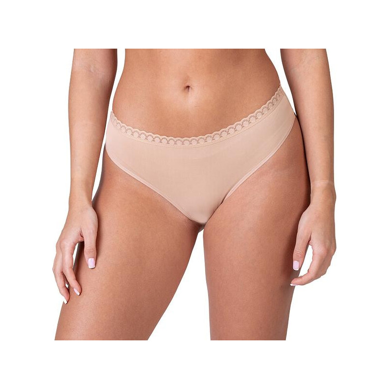 Dámske tangá DAILY MICRO THONG - BELLINDA - nude 65722658
