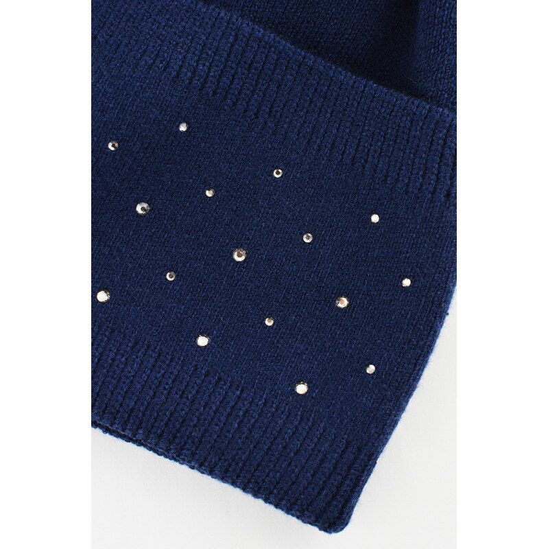 Noviti DÁMSKY KLOBÚK S MODALOVÝMI FLITRAMI CZ107 65724222