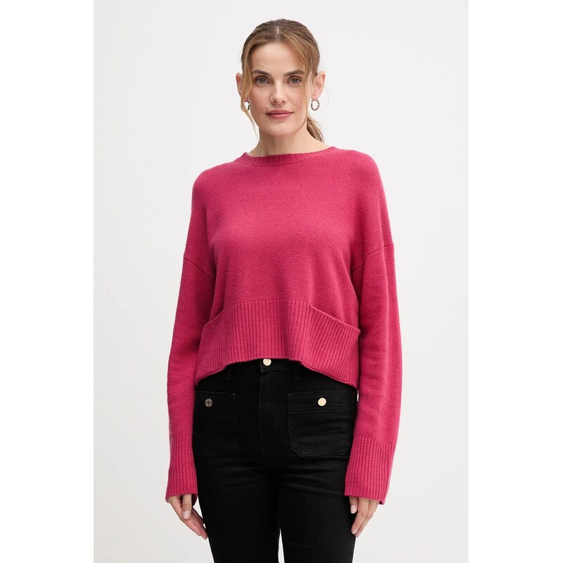 Sveter s prímesou vlny United Colors of Benetton 65727242