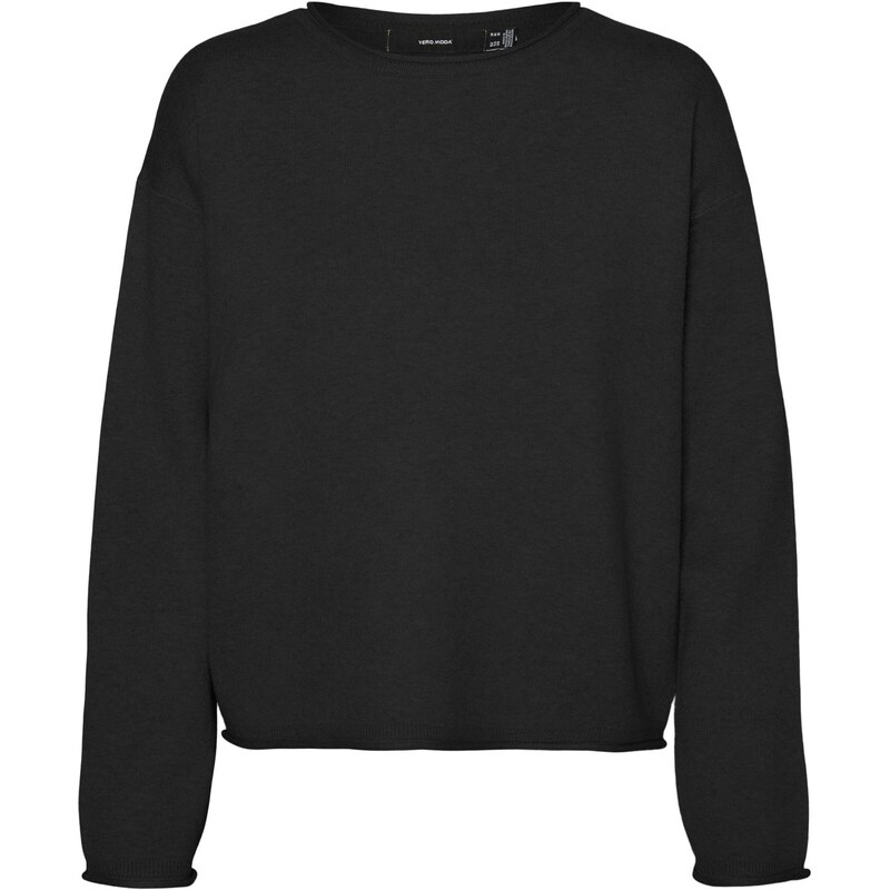 VERO MODA Sveter VMSaba čierna 65880463