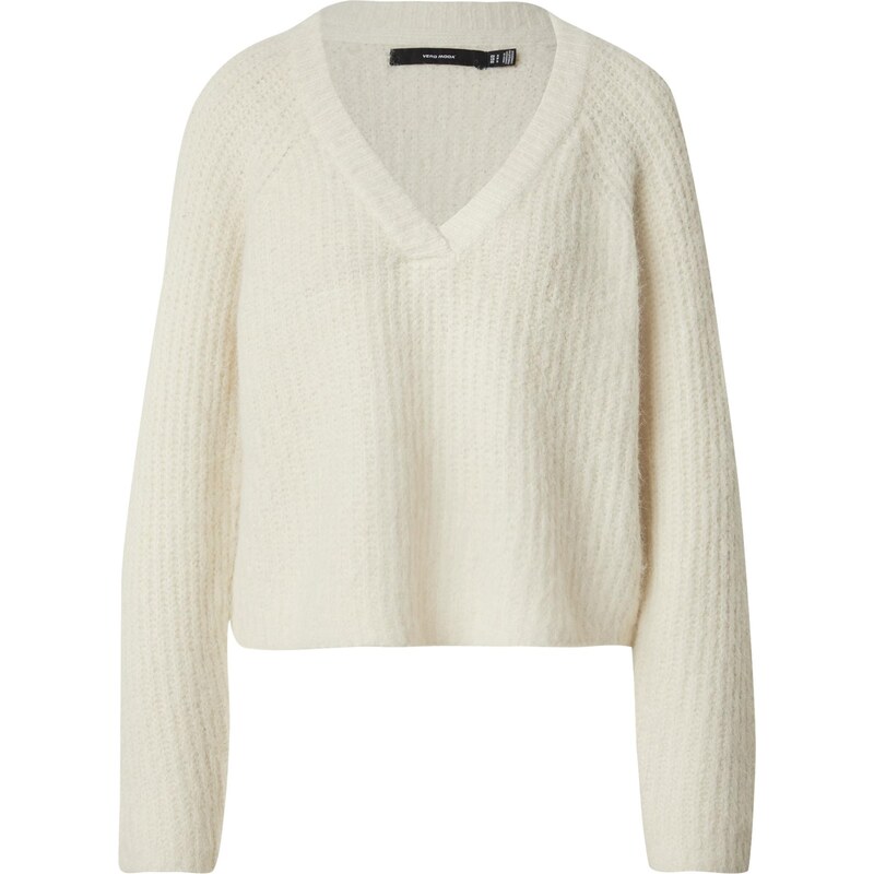 VERO MODA Sveter VMNOVAH krémová 65887265