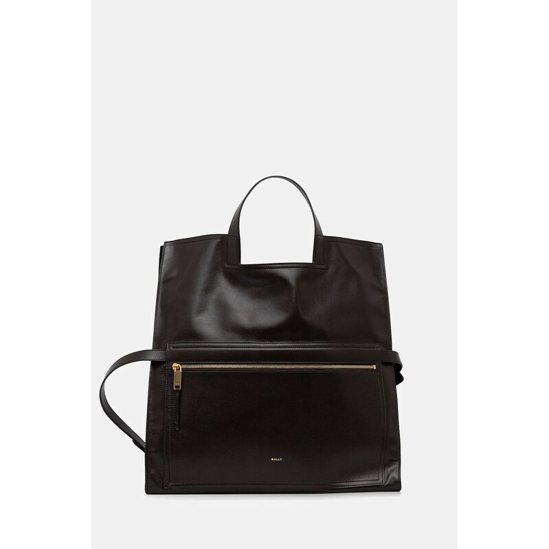 Kožená kabelka Bally 65727280