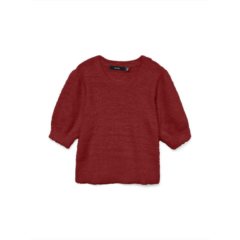 VERO MODA Sveter VMALINA hrdzavohnedá 65889322