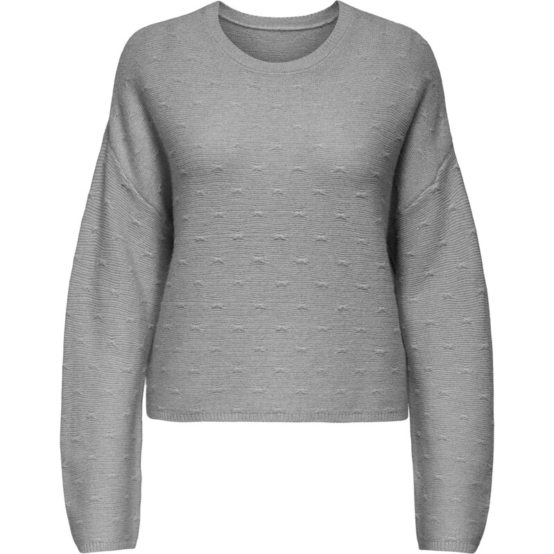 ONLY Sveter ONLKATIA sivá melírovaná 65889542