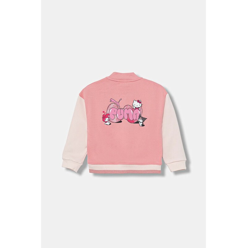 Detská mikina Puma PUMA X HELLO KITTY & FRIENDS Bomber Jacket FL 65727330