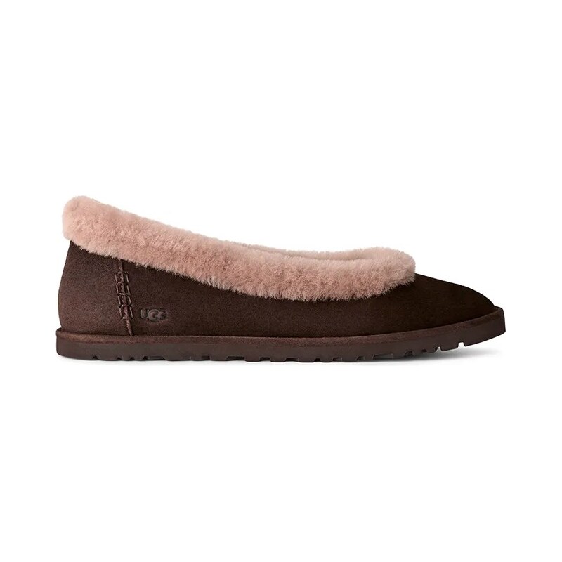 Semišové baleríny UGG Zora Ballet Flat 65730005