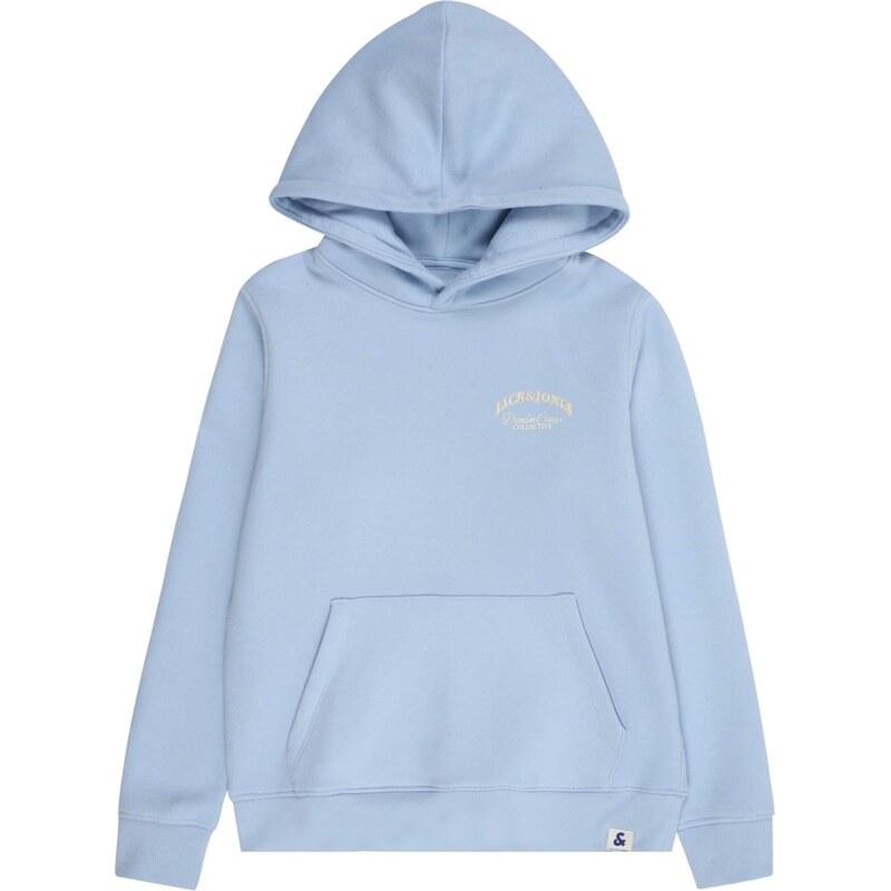 Jack & Jones Junior Mikina JJEBRANDES svetlomodrá / biela 65660994
