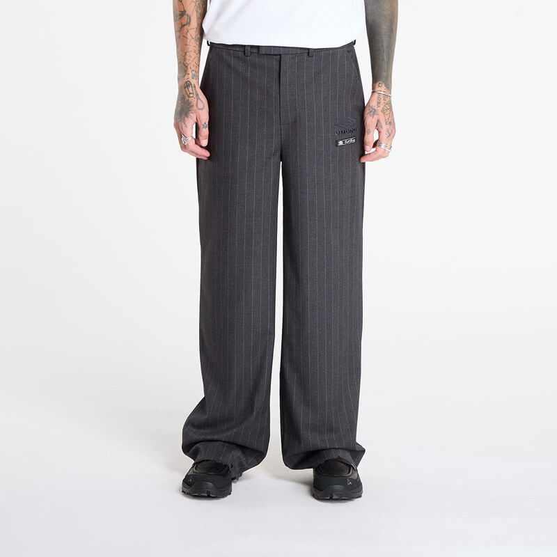 Kalhoty Umbro Formal Pinstriped Pants Dark Grey XL 65720252