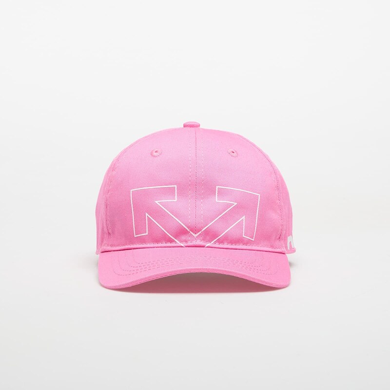 Šiltovka OFF-WHITE KIDS Type Logo Baseball Fuchsia/ White II 65727621