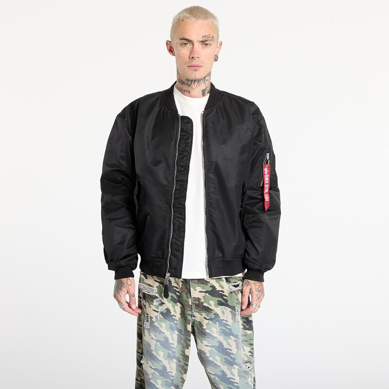 Bunda Alpha Industries MA-1 CS Black/Black XXL 65727573