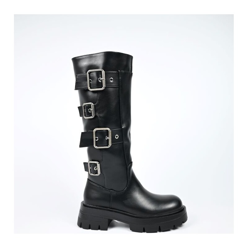 Yes mile Dámske čižmy YesMile K579 - čierne 65727836