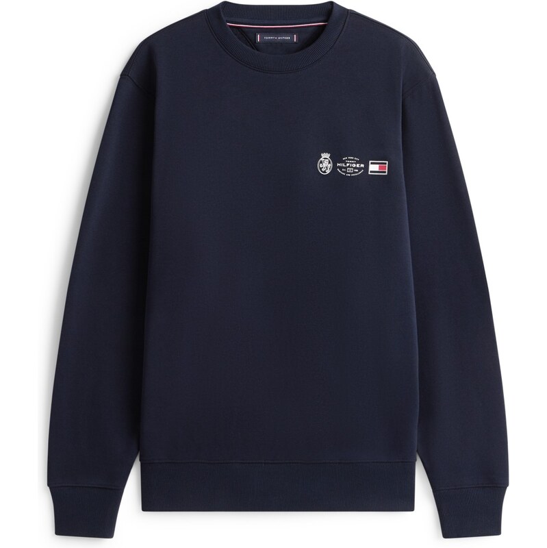 Tommy Hilfiger Small Crest Outline Crewneck BLU 65730368