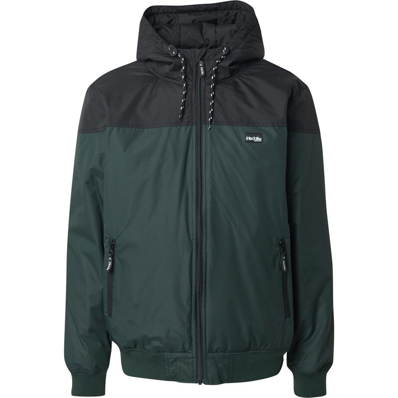 Iriedaily Prechodná bunda tmavozelená / čierna 65992772