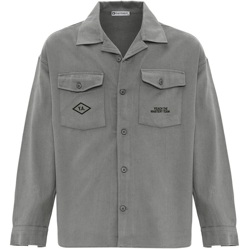 Dandalo Prechodná bunda tmavosivá / čierna 66037137