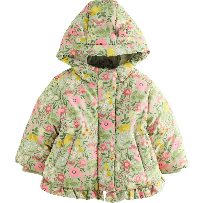 Next Zimná bunda zelená / jablková / svetlozelená / ružová 65731541