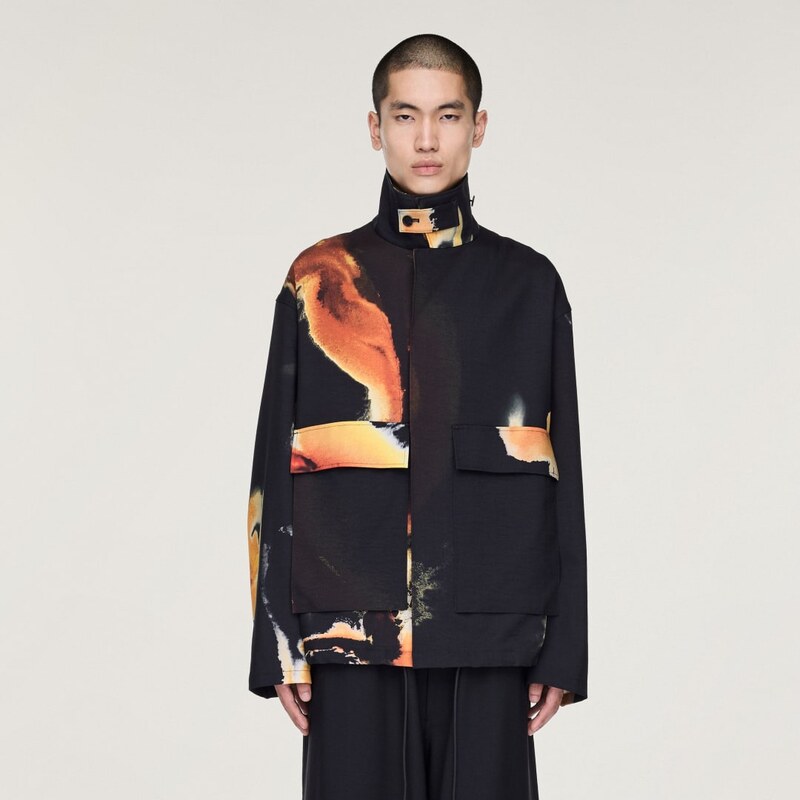 Adidas Športová trénerská bunda Y-3 AOP Sport Uniform 65731752