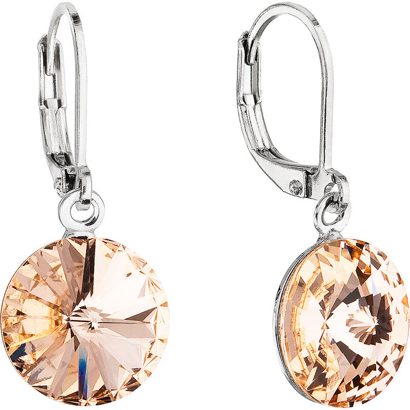 Evolution Group Slušivé visiace náušnice s kryštálmi Swarovski 51078.3 66582792
