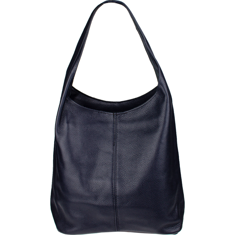 Modrá kožená talianska kabelka Camila Blu Scura NovaKabelka.sk 65734196