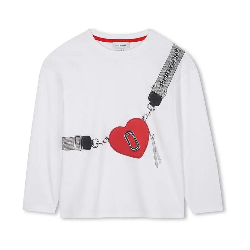Detská bavlnená košeľa s dlhým rukávom Marc Jacobs 65773883