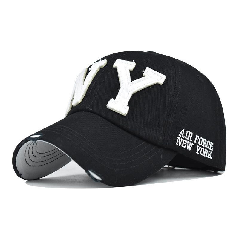 ANG-E šiltovka s nápisema NY Čierna 65224510